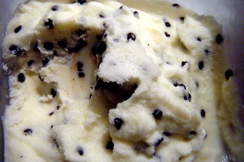 Chocolate chip ice cream